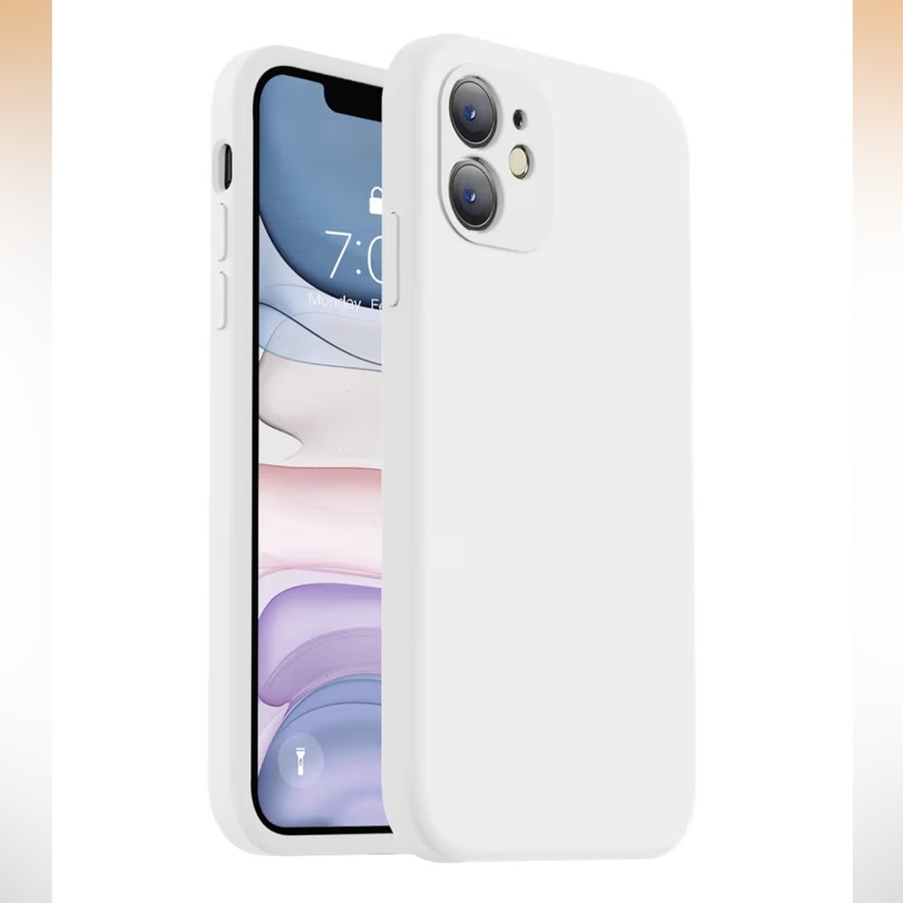 White iPhone 11 Silicone Case
